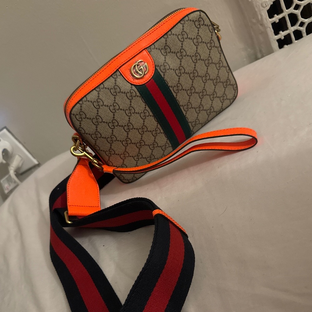 Gucci ophida gg small crossbody bag